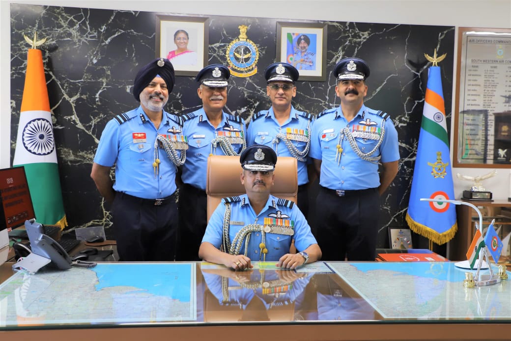 Air Marshal P.V. Shivanand Takes Over Command of SWAC